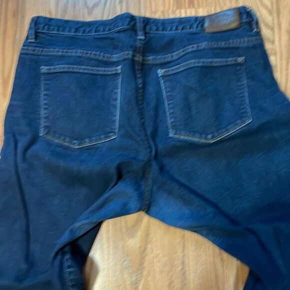 LRL Lauren Jeans, Straight cut, Stretchy, dark blue, 16 - Picture 8 of 8